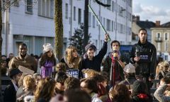 Young people and the pencil